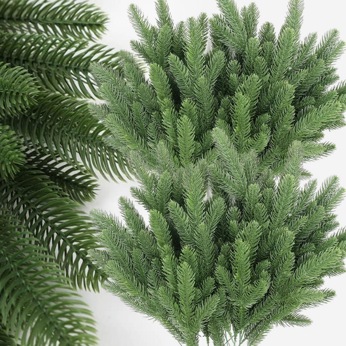 Christmas Tree Artificial - 20Pcs Christmas Artificial Pine Needles Branches
