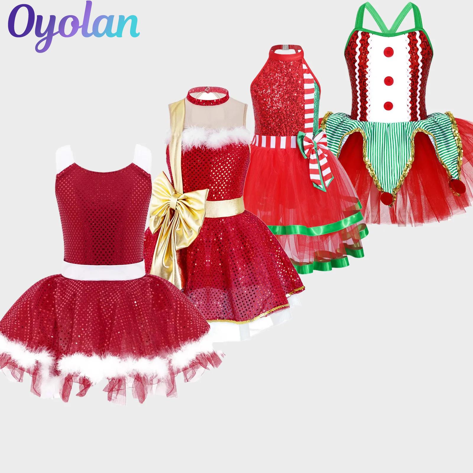 Elf Costume Christmas - Kids Girls Christmas Xmas Elf Candy