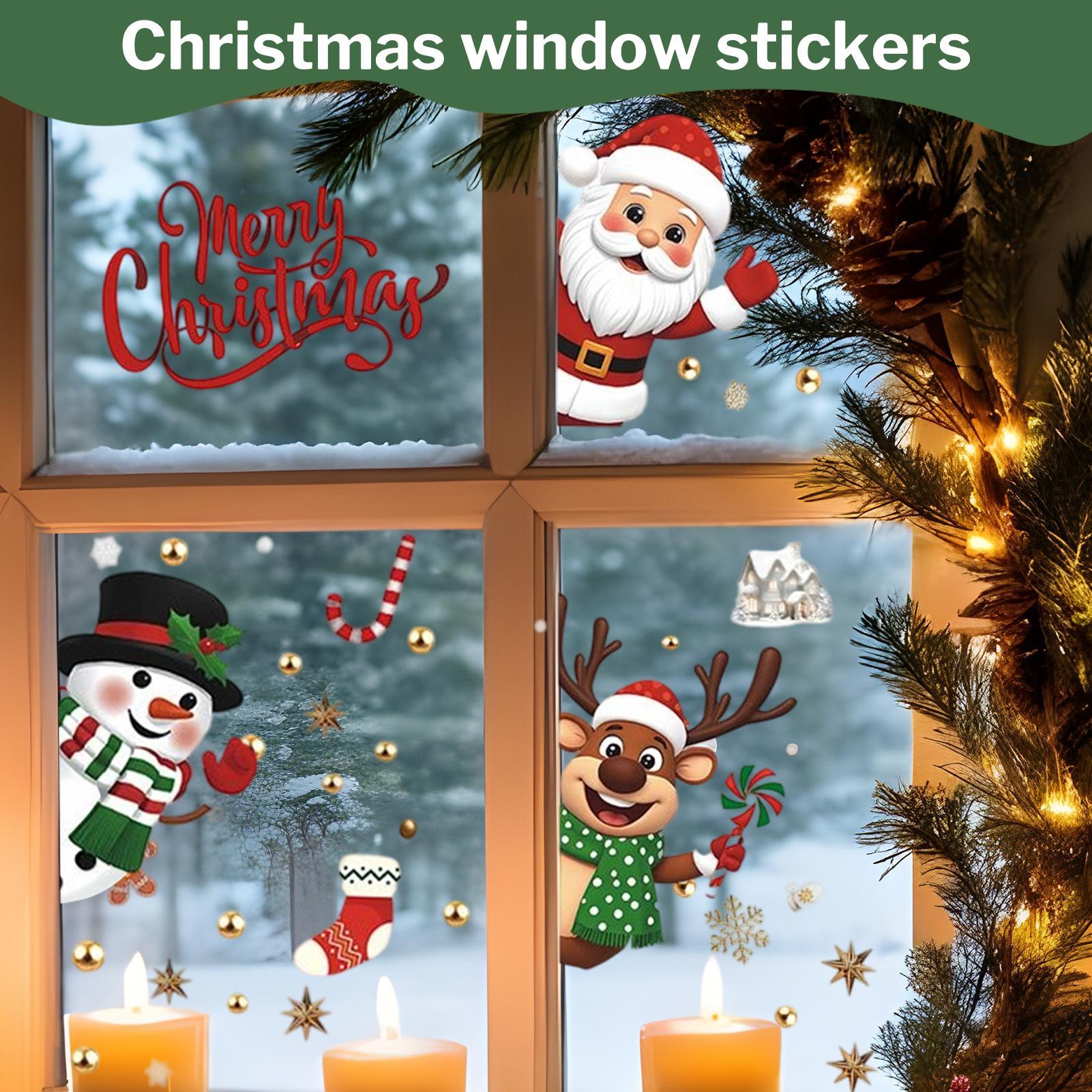 Christmas Window Decorations H - Snowflake Window Decal incelemesi ve fiyatı