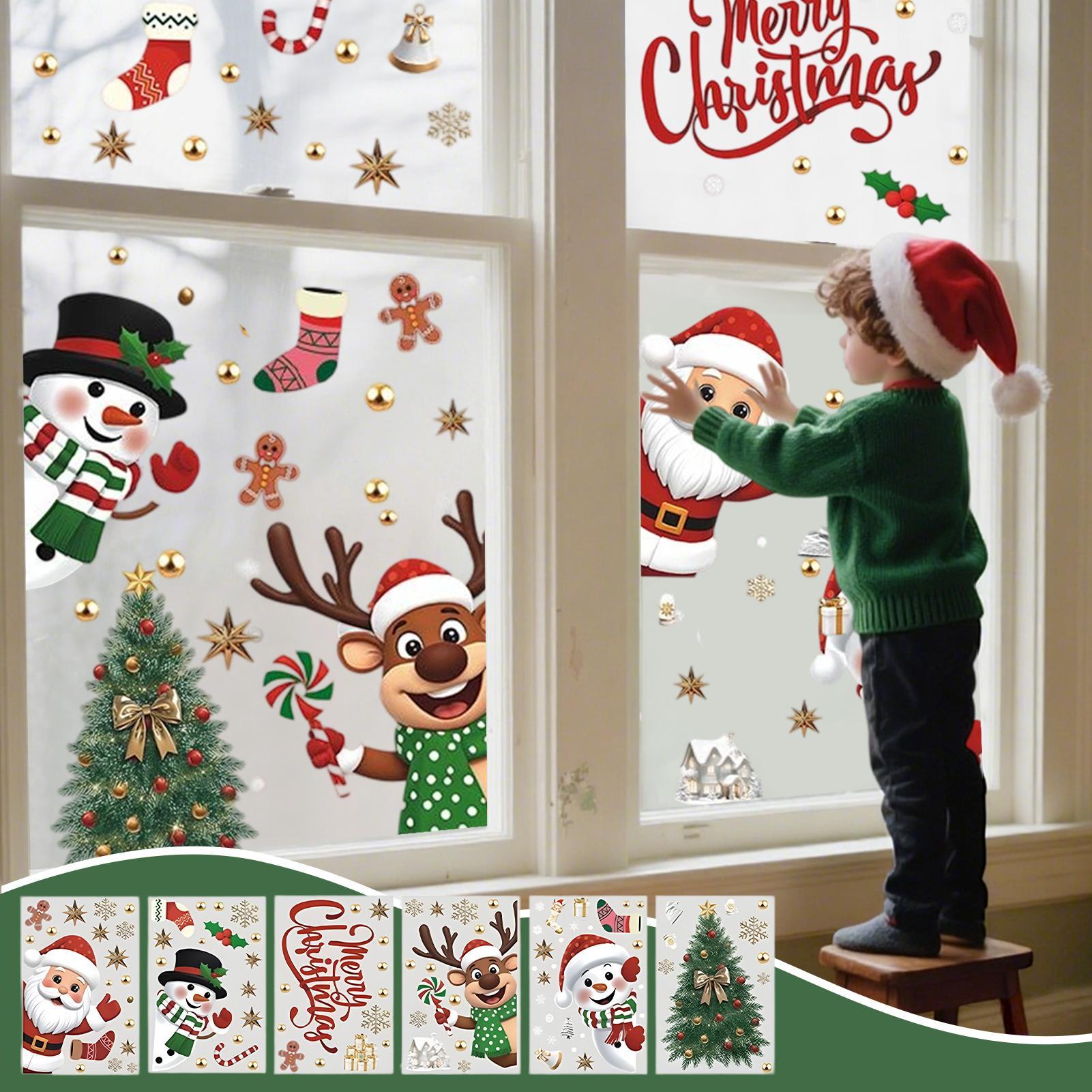 Christmas Window Decorations H - Snowflake Window Decal incelemesi ve fiyatı