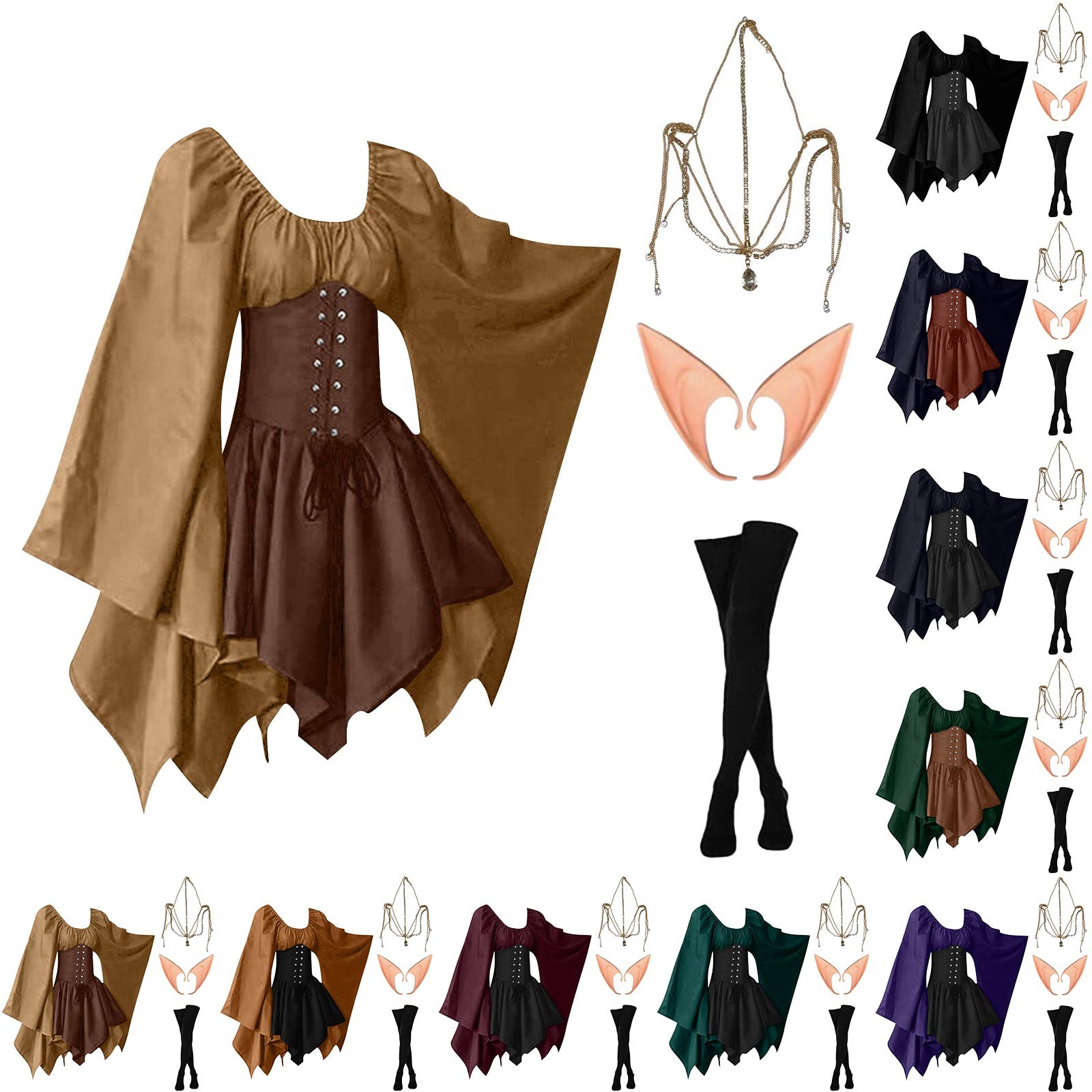 Halloween Cosplay Palace Victo - Elf Costume Christmas incelemesi ve fiyatı