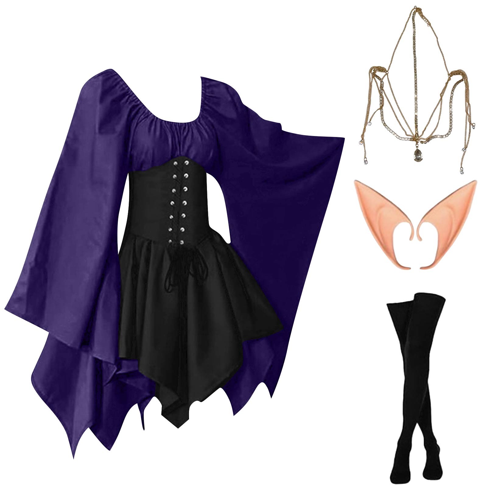 Halloween Cosplay Palace Victo - Elf Costume Christmas incelemesi ve fiyatı