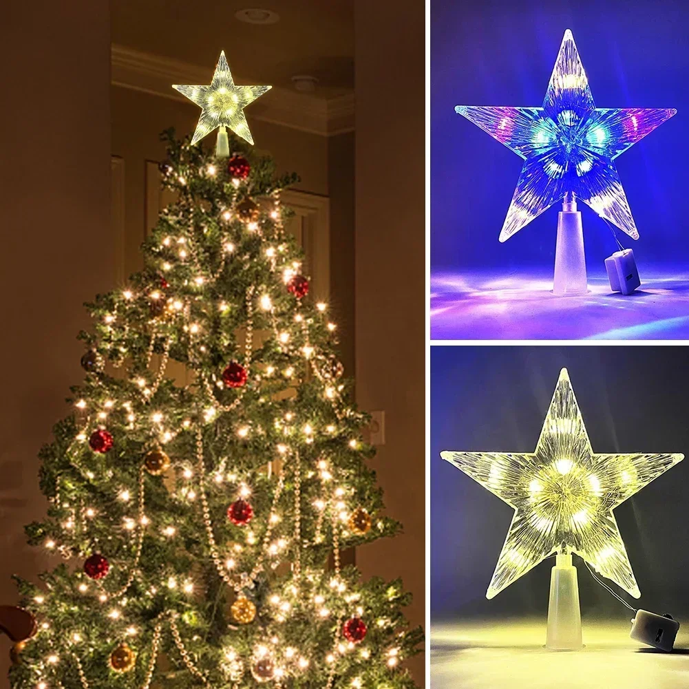 15CM LED Christmas Tree Orname - Star Tree Topper incelemesi ve fiyatı