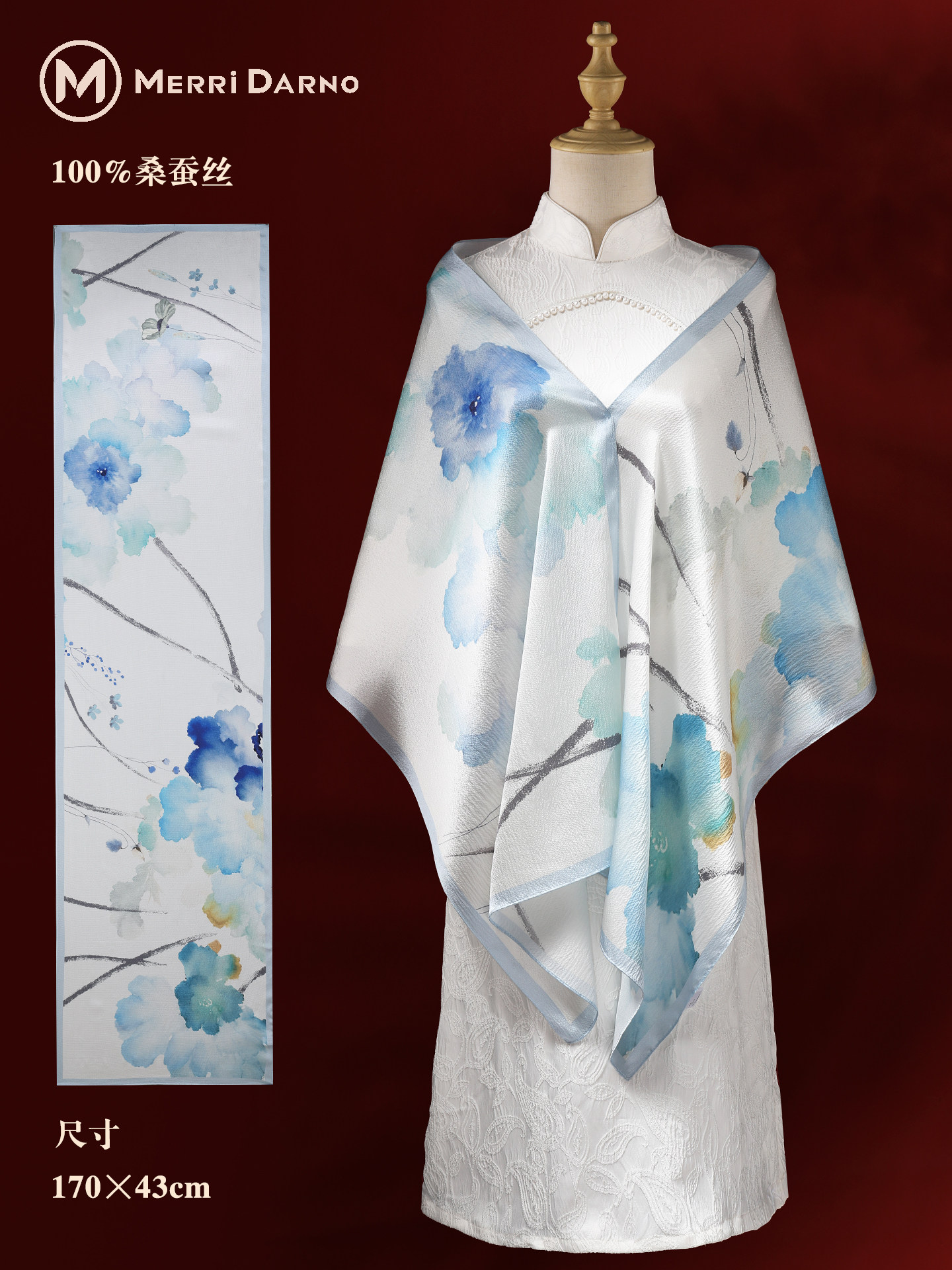 New Women's Long Mulberry Silk - Gift Box Wrap Set incelemesi ve fiyatı