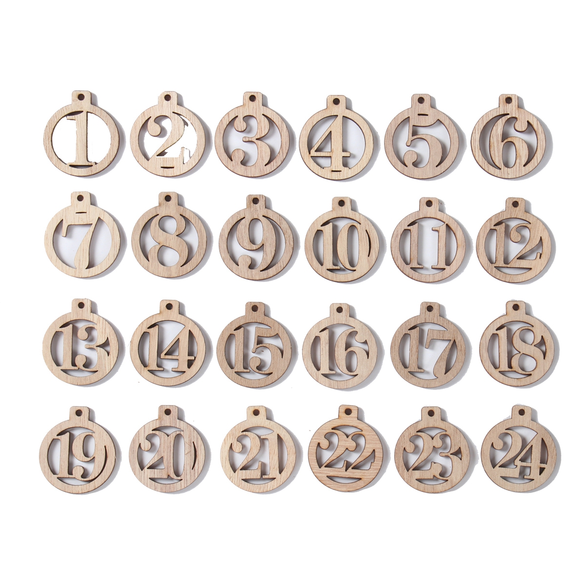Number 1-25 Digital Wooden Chr - Advent Calendar Gift incelemesi ve fiyatı
