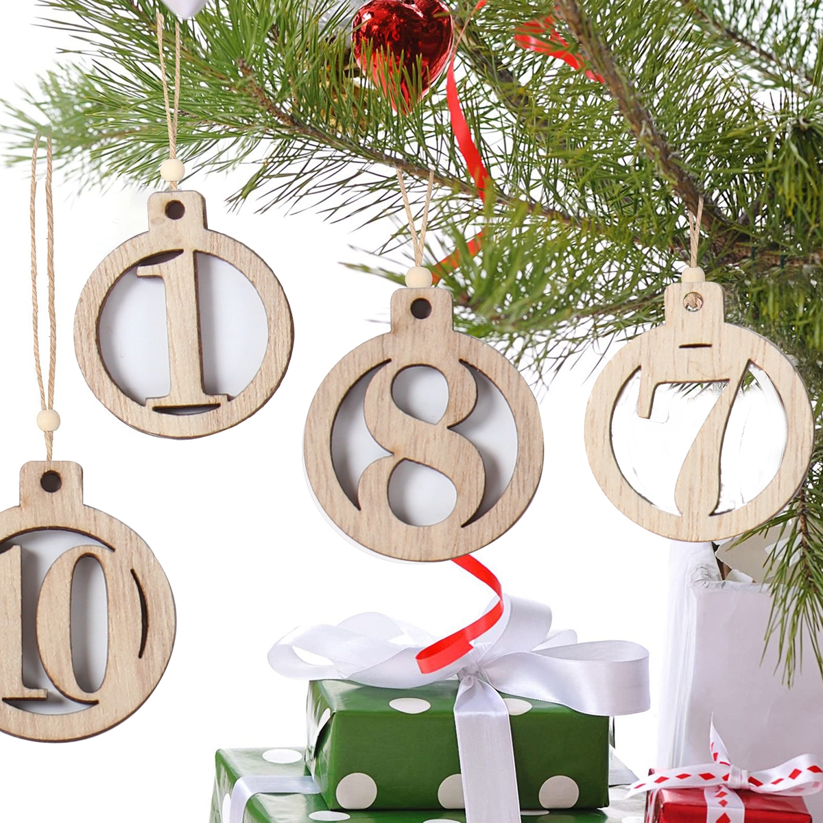 Number 1-25 Digital Wooden Chr - Advent Calendar Gift incelemesi ve fiyatı