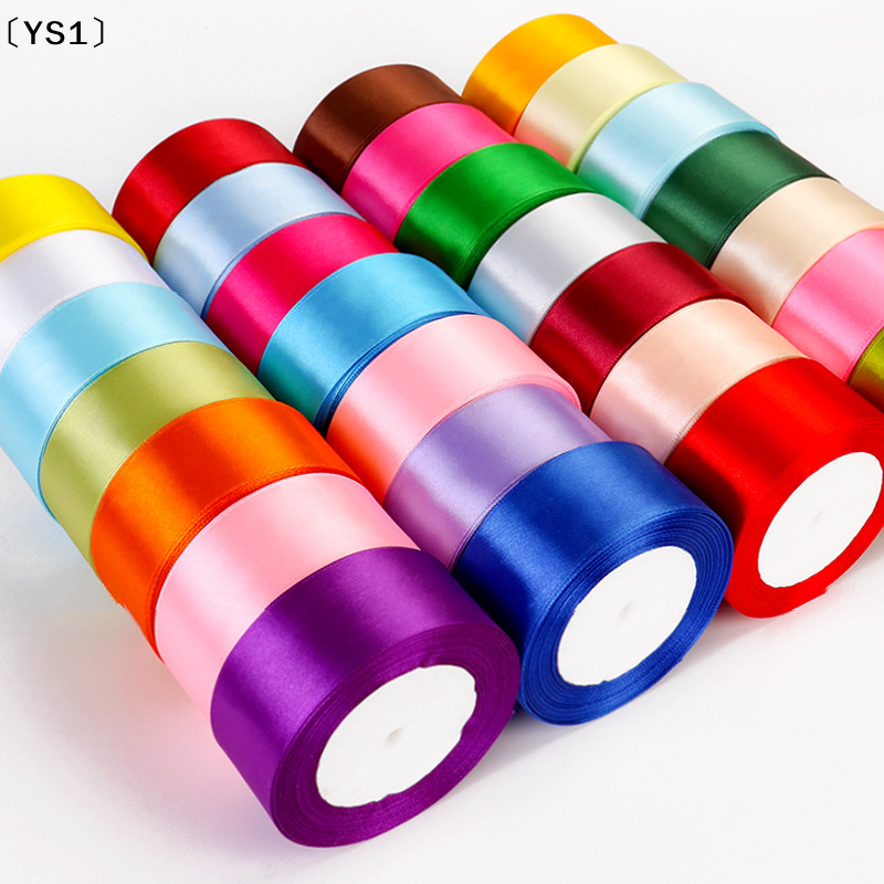 〔YS1〕4cm 25 Yards Satin Ribbon - Ribbon Bow Gift incelemesi ve fiyatı