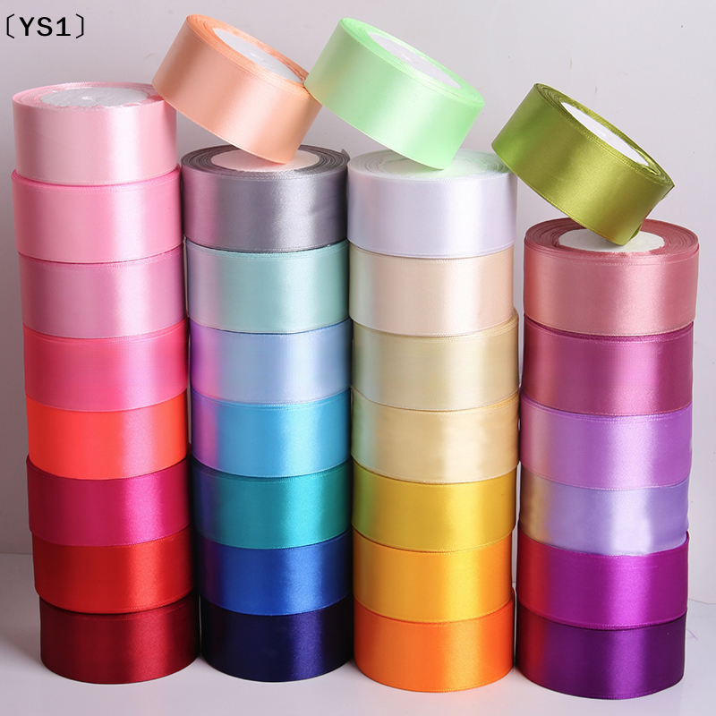 〔YS1〕4cm 25 Yards Satin Ribbon - Ribbon Bow Gift incelemesi ve fiyatı