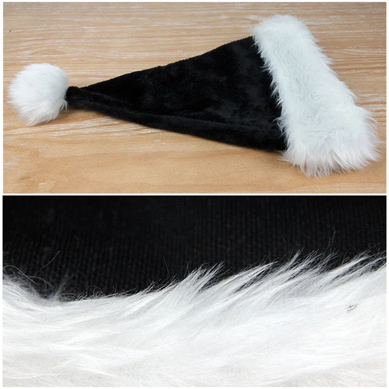 Unisex Xmas Black Plush Christ - Santa Hat Plush incelemesi ve fiyatı
