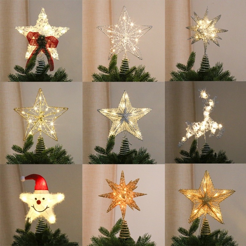 3D Glitter Star Christmas Tree - Star Tree Topper incelemesi ve fiyatı