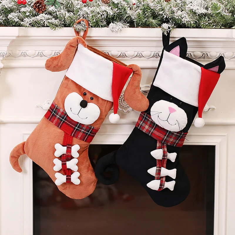3D Animal Christmas Stockings  - Christmas Stocking Hanging incelemesi ve fiyatı