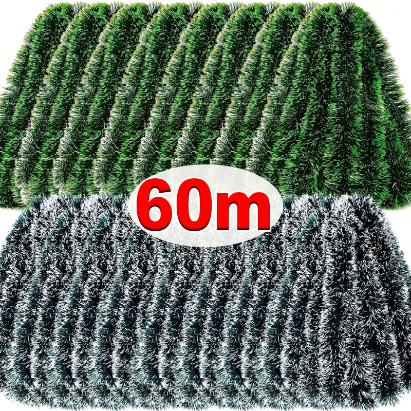 60/4m Christmas Tinsel Ribbons - Tinsel Garland Decoration incelemesi ve fiyatı