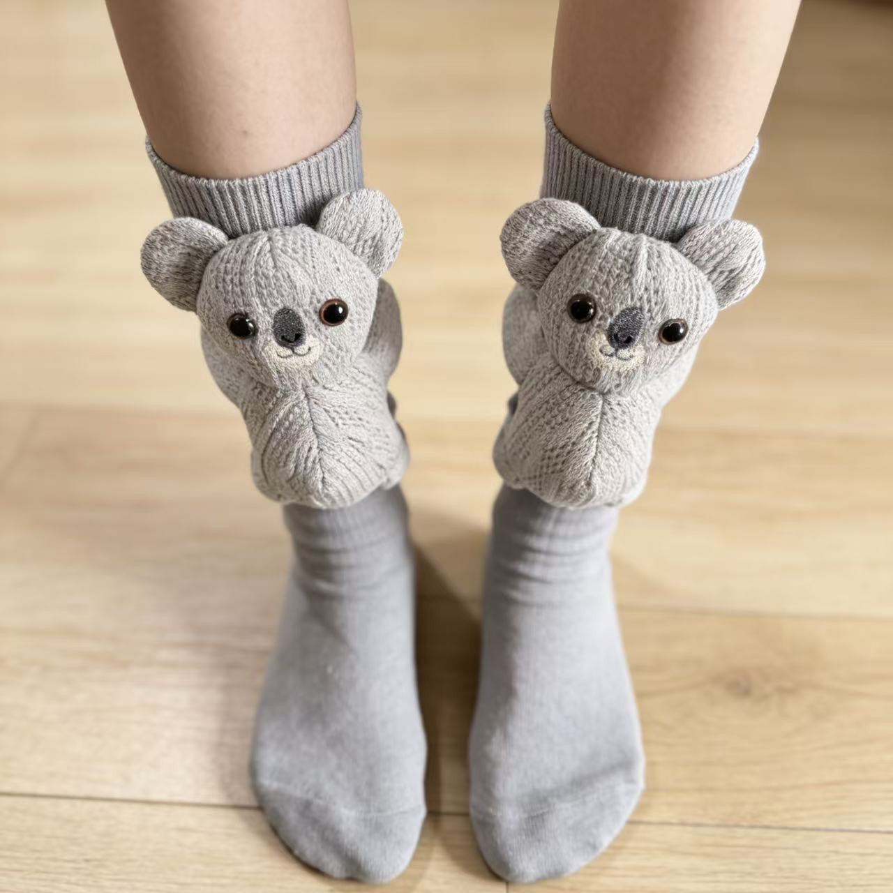 3D Knit Animal Sloth Socks for - Christmas Stocking Hanging incelemesi ve fiyatı