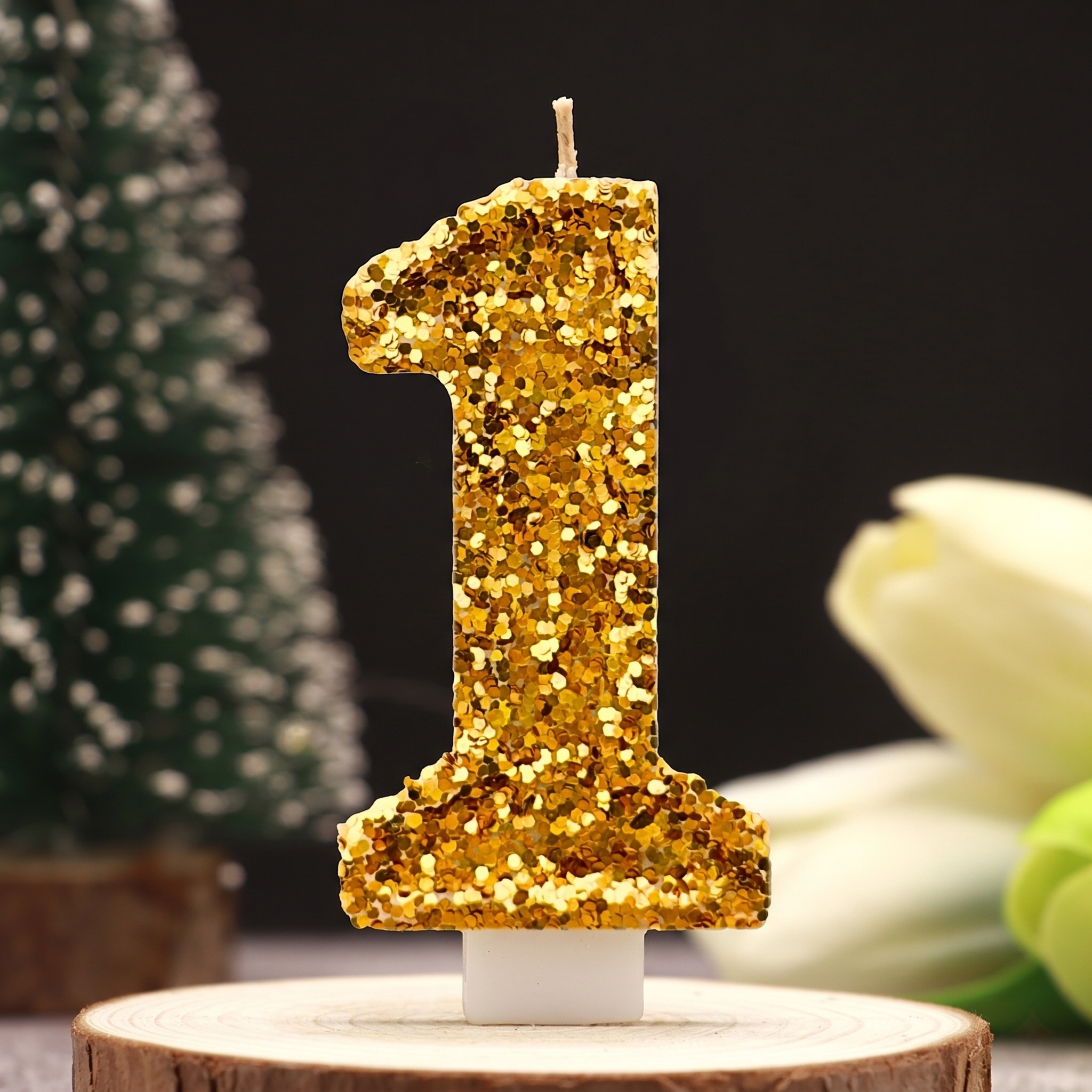 Digital Birthday Candle Gold C - Holiday Candle Set incelemesi ve fiyatı