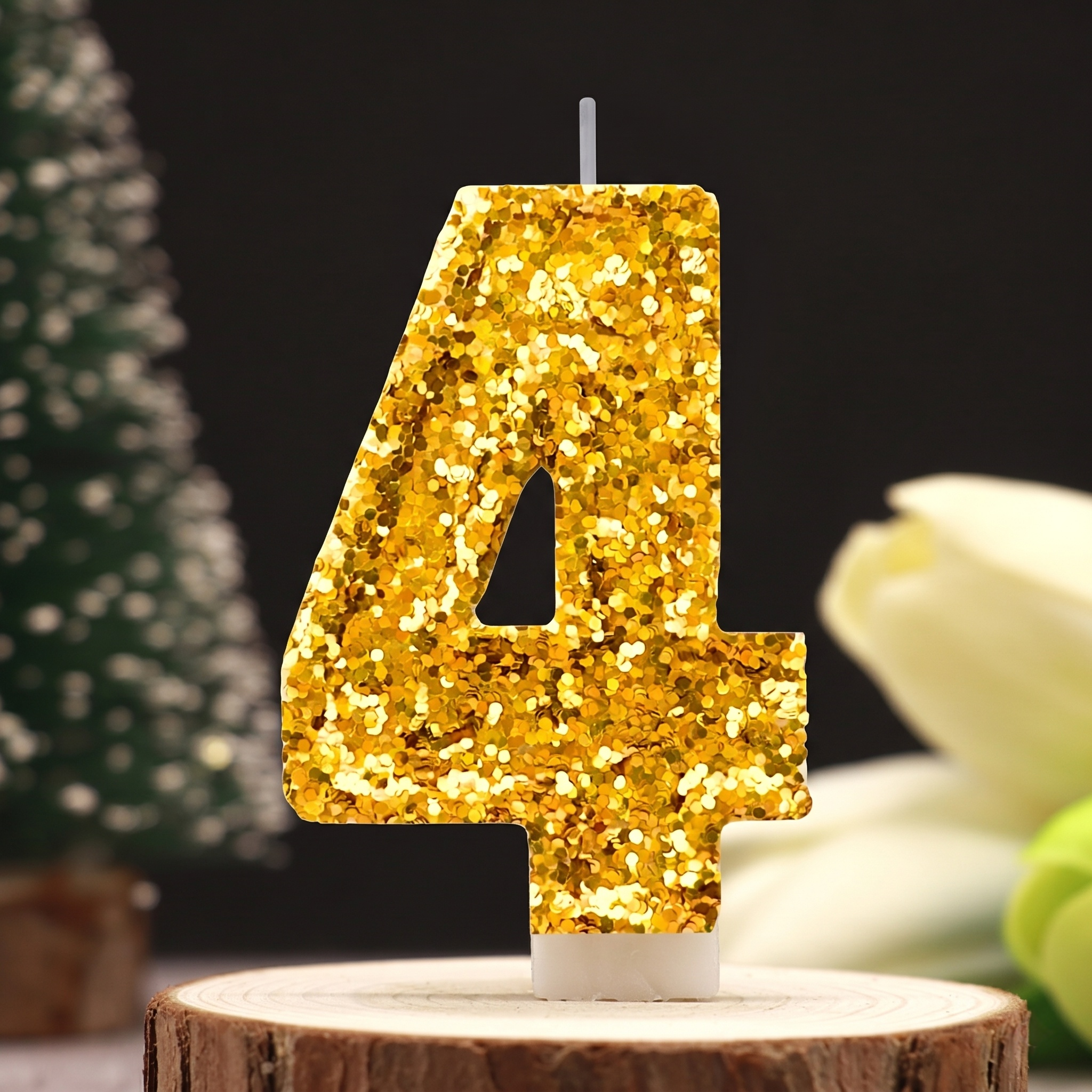 Digital Birthday Candle Gold C - Holiday Candle Set incelemesi ve fiyatı