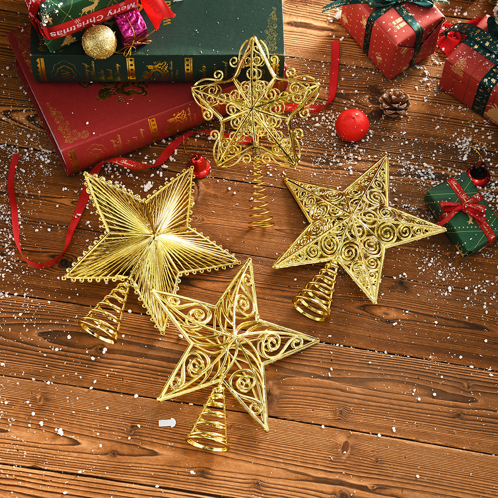 Gold Glitter Christmas Tree To - Star Tree Topper incelemesi ve fiyatı