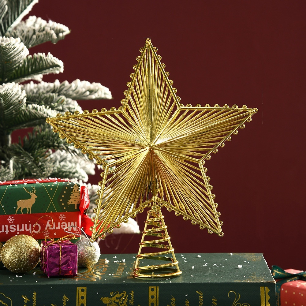 Gold Glitter Christmas Tree To - Star Tree Topper incelemesi ve fiyatı