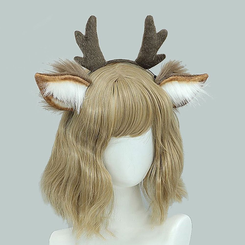 Unisex Deer Ears Reindeer Antl - Reindeer Antlers Headband incelemesi ve fiyatı