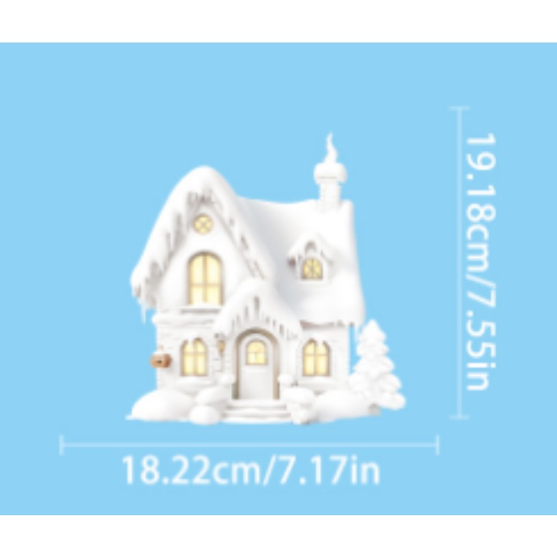 Snowman Snowflake Elk Christma - Snowflake Window Decal incelemesi ve fiyatı