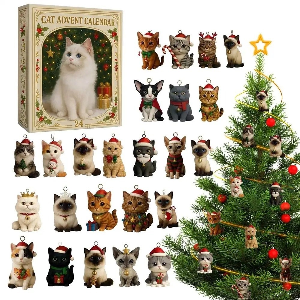 Cute Kitten Advent Calendar 24 - Advent Calendar Gift incelemesi ve fiyatı