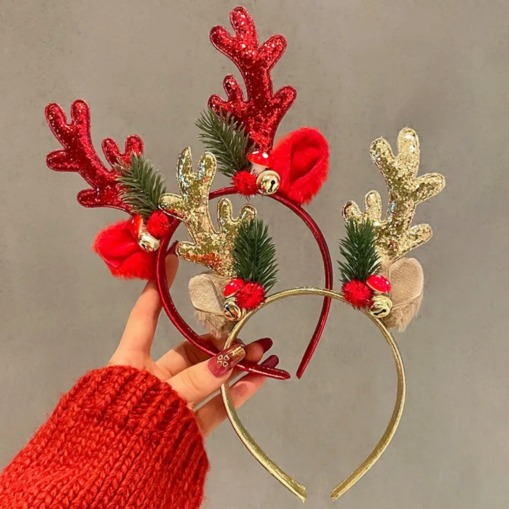 ！Christmas Glitter Deer Antler - Reindeer Antlers Headband incelemesi ve fiyatı
