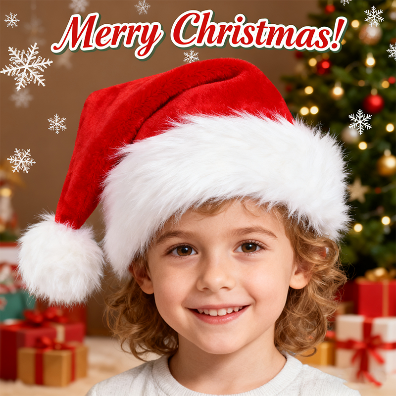 Christmas Santa Hat Xmas Long  - Santa Hat Plush incelemesi ve fiyatı