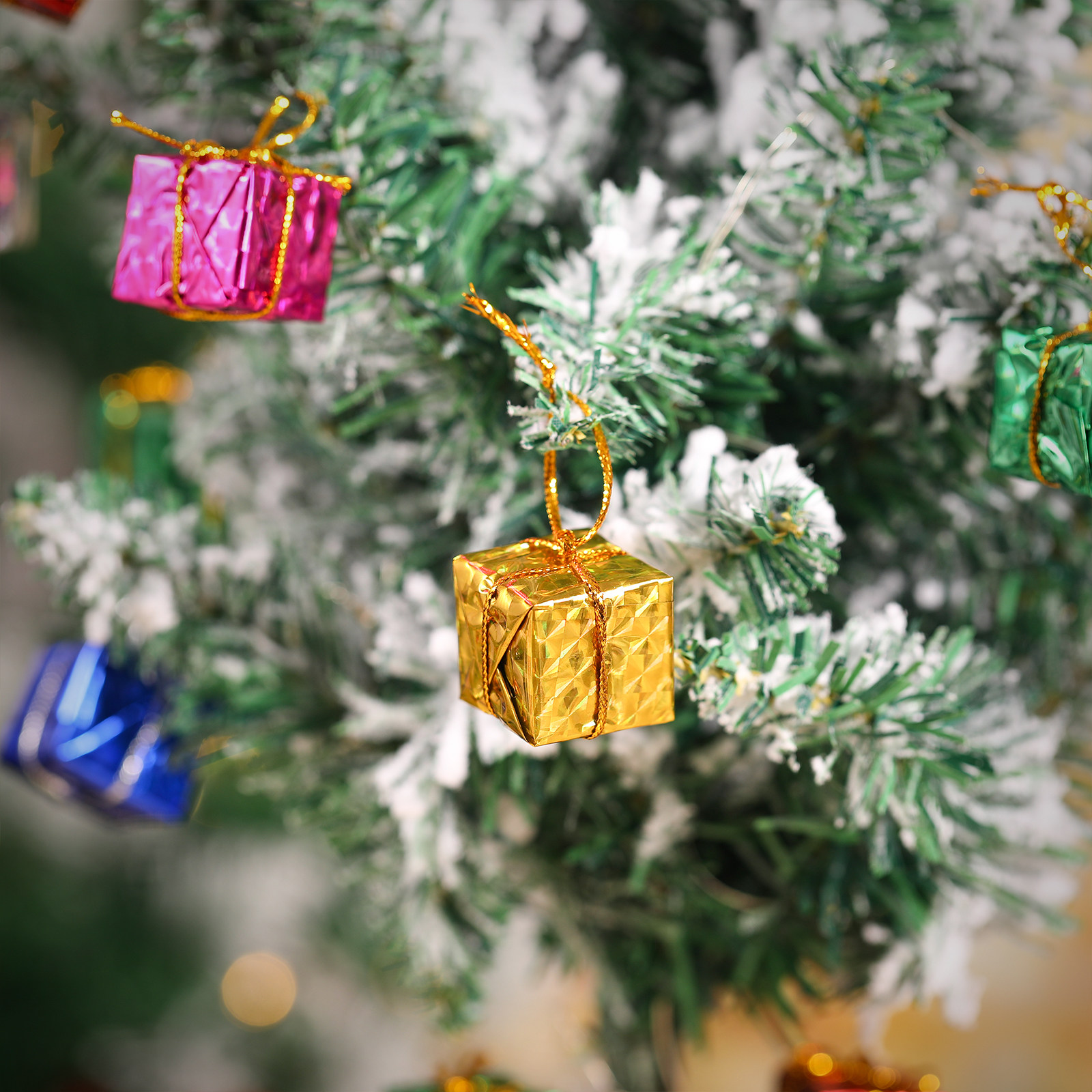24Pcs Christmas Tree Hanging D - Gift Box Wrap Set incelemesi ve fiyatı