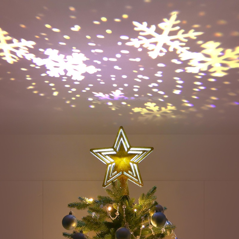 LED Projection Tree Topper Sta - Star Tree Topper incelemesi ve fiyatı
