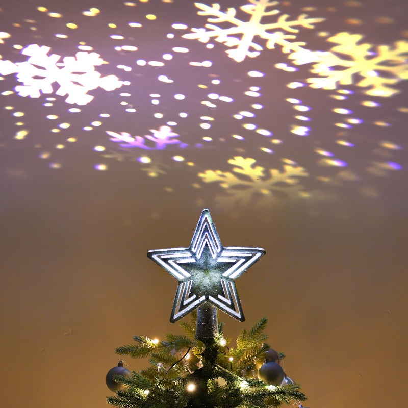 LED Projection Tree Topper Sta - Star Tree Topper incelemesi ve fiyatı