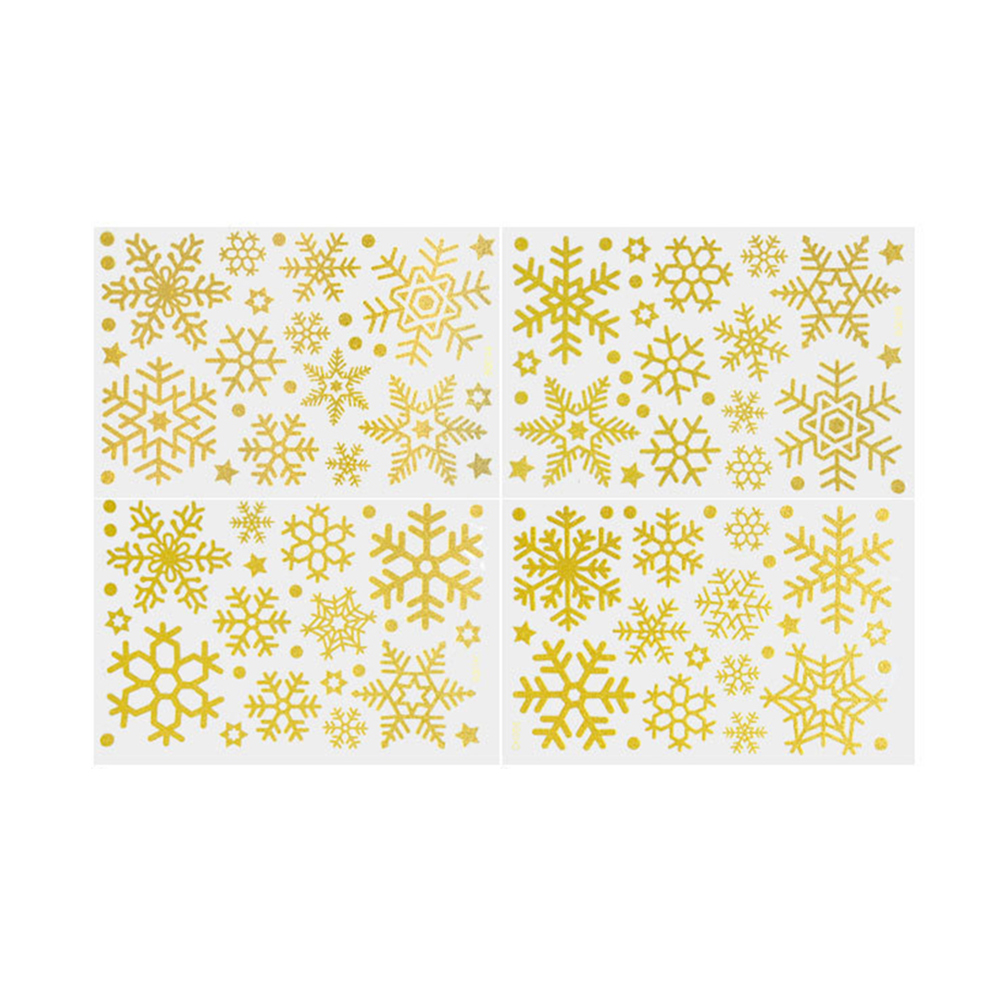 4pcs Christmas Snowflake Windo - Snowflake Window Decal incelemesi ve fiyatı