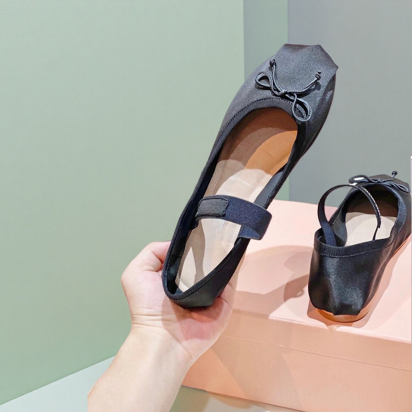 26SS Luxury Ballet Flats, Wome - Ribbon Bow Gift incelemesi ve fiyatı