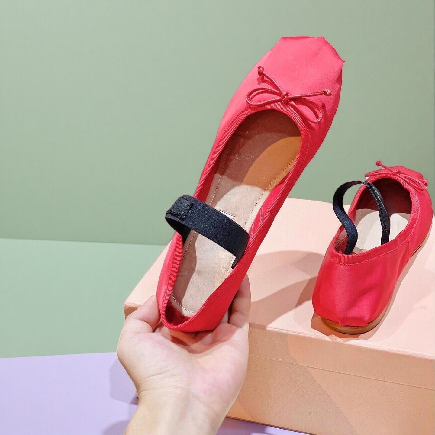 26SS Luxury Ballet Flats, Wome - Ribbon Bow Gift incelemesi ve fiyatı