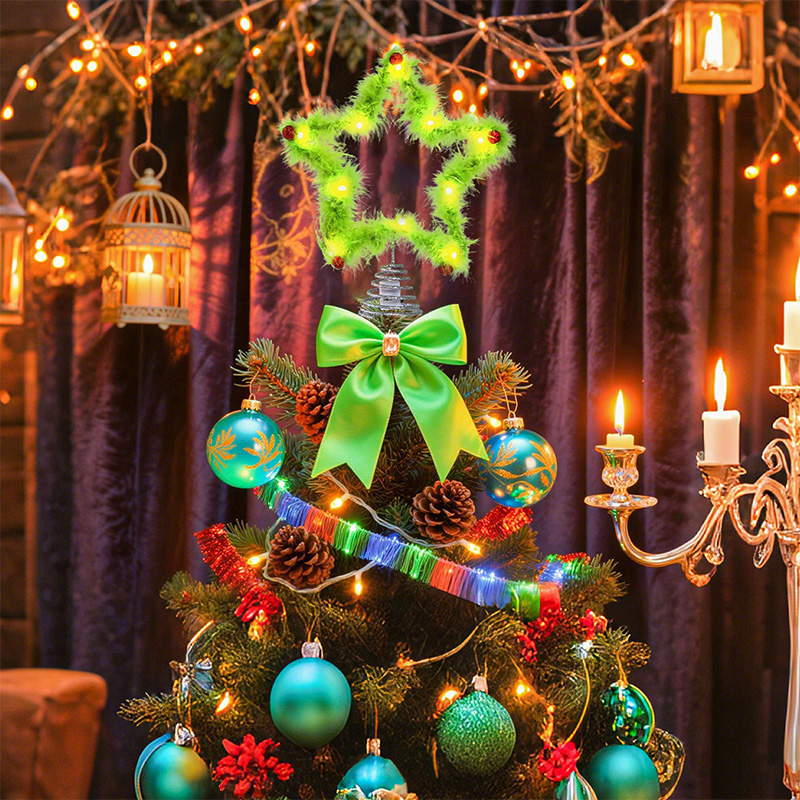 Plush Five-pointed Star Twisty - Star Tree Topper incelemesi ve fiyatı