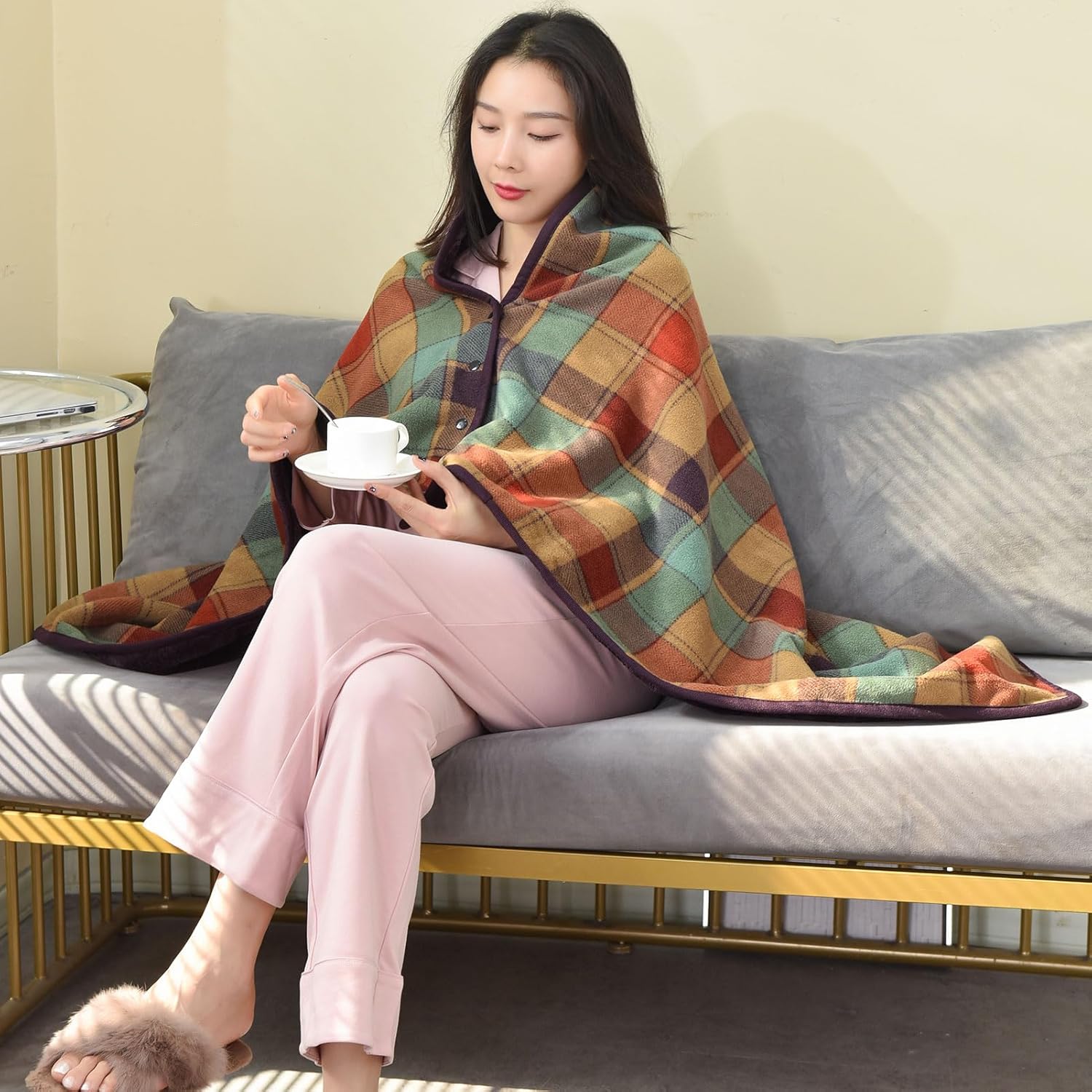 Wearable Blanket Throw Plush F - Christmas Throw Blanket incelemesi ve fiyatı