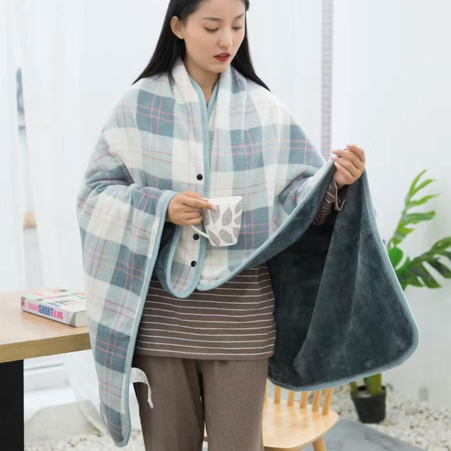 Wearable Blanket Throw Plush F - Christmas Throw Blanket incelemesi ve fiyatı