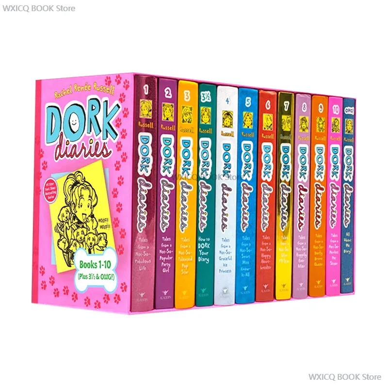 12 Books Gift Box Set English  - Gift Box Wrap Set incelemesi ve fiyatı