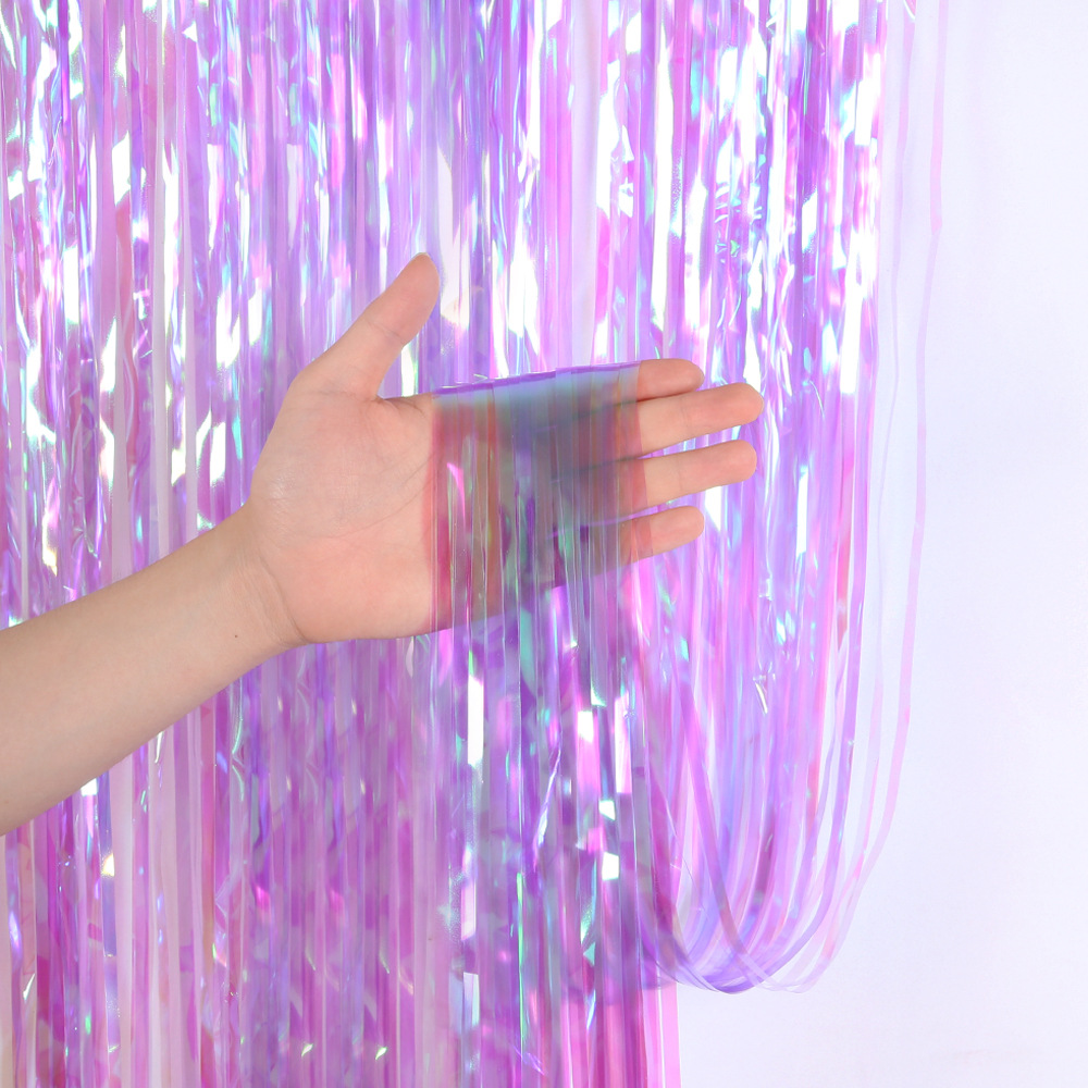 2M 3M Party Backdrop Curtains  - Tinsel Garland Decoration incelemesi ve fiyatı