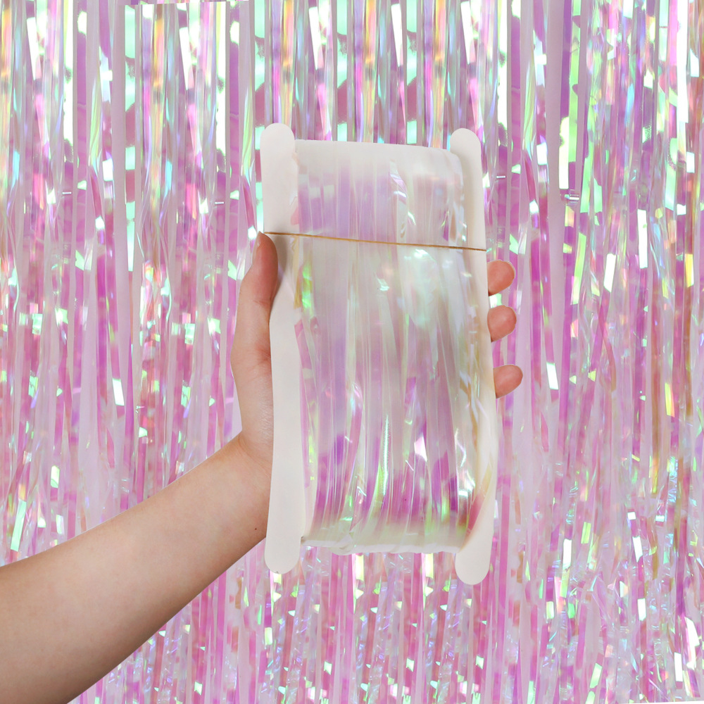 2M 3M Party Backdrop Curtains  - Tinsel Garland Decoration incelemesi ve fiyatı