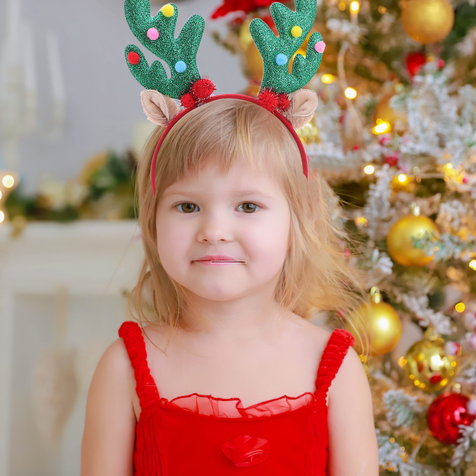 2Pcs Christmas Headband Reinde - Reindeer Antlers Headband incelemesi ve fiyatı