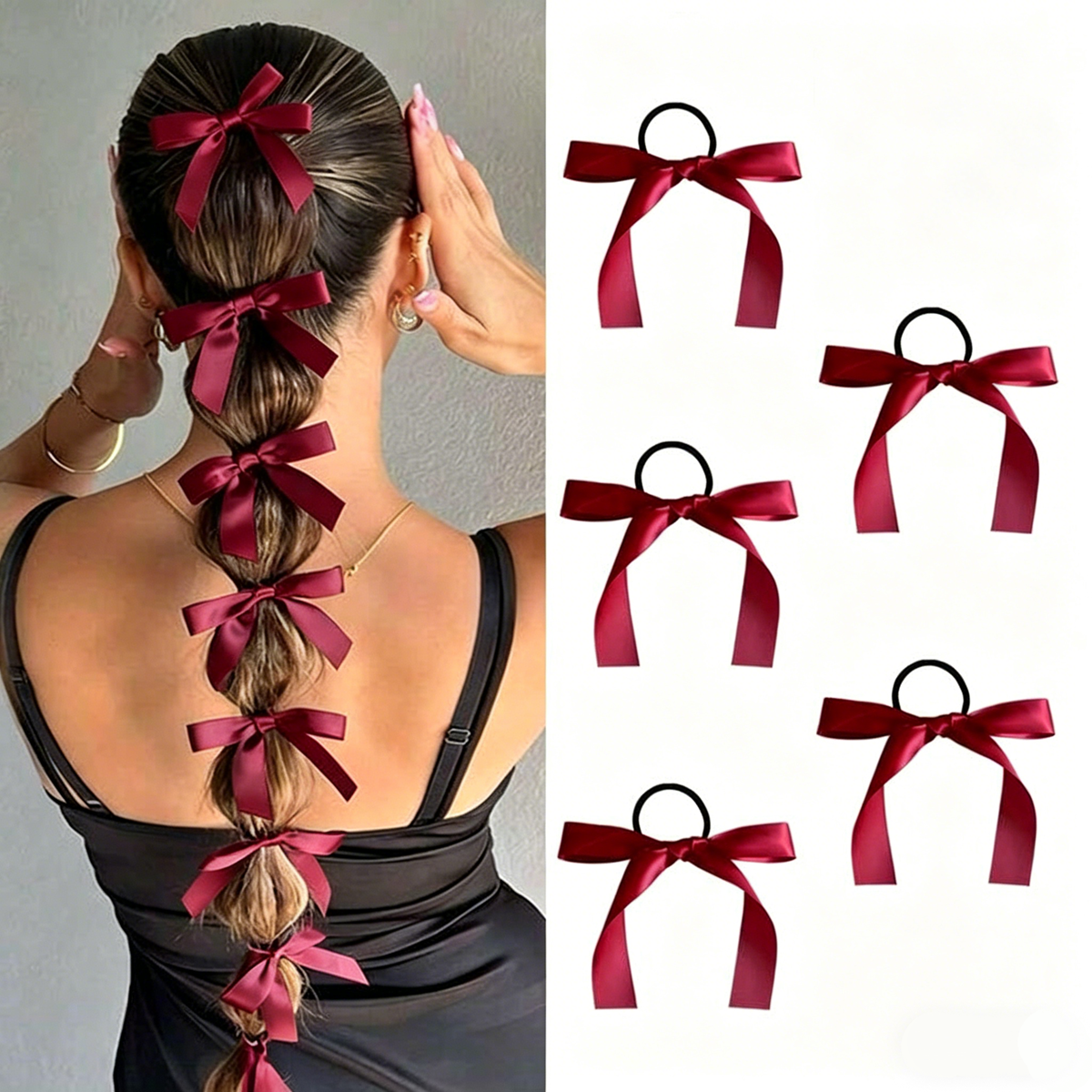 5-10Pcs Women's Style, Fashion - Ribbon Bow Gift incelemesi ve fiyatı