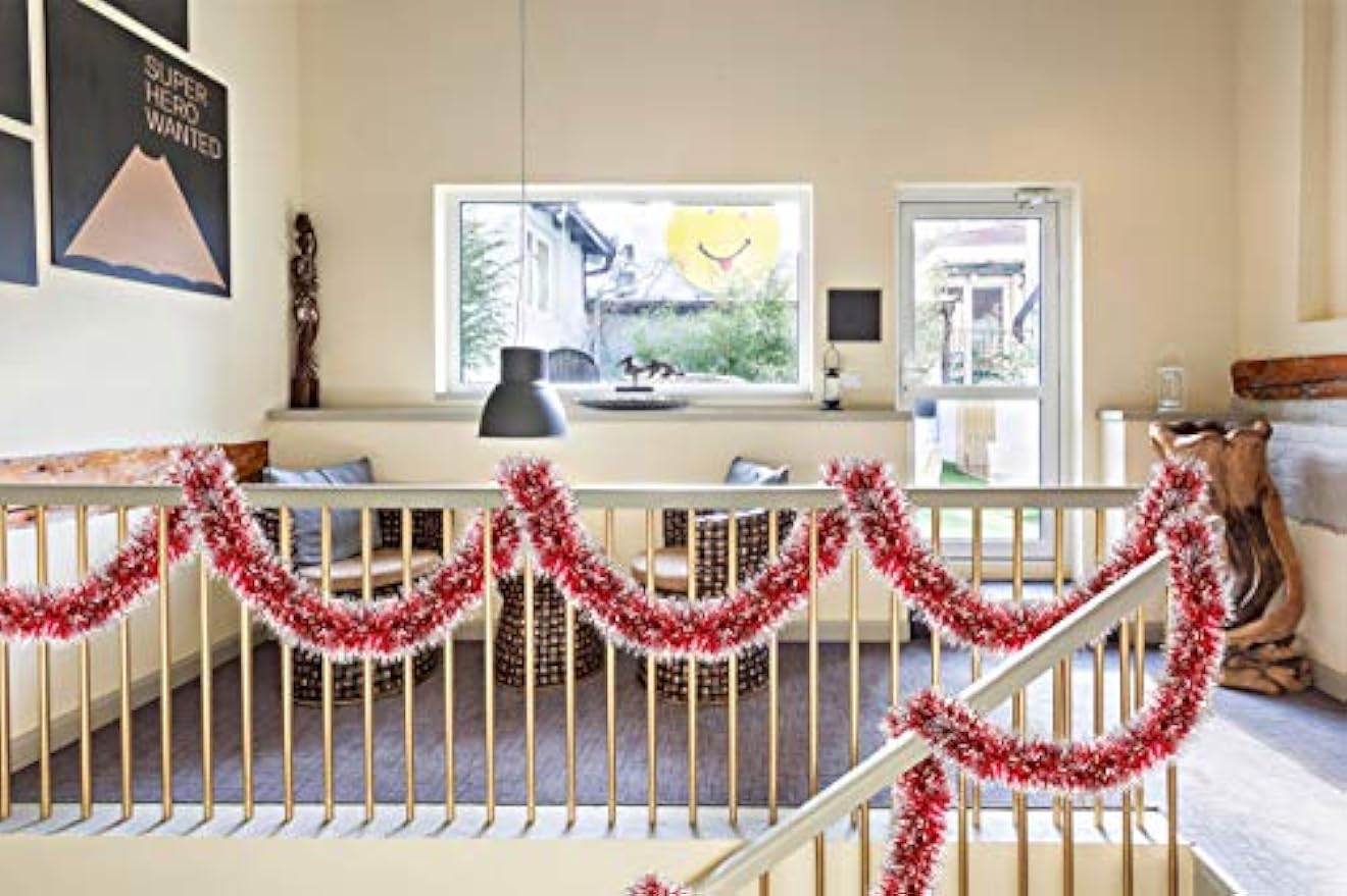 2M Christmas Metallic Streamer - Tinsel Garland Decoration incelemesi ve fiyatı