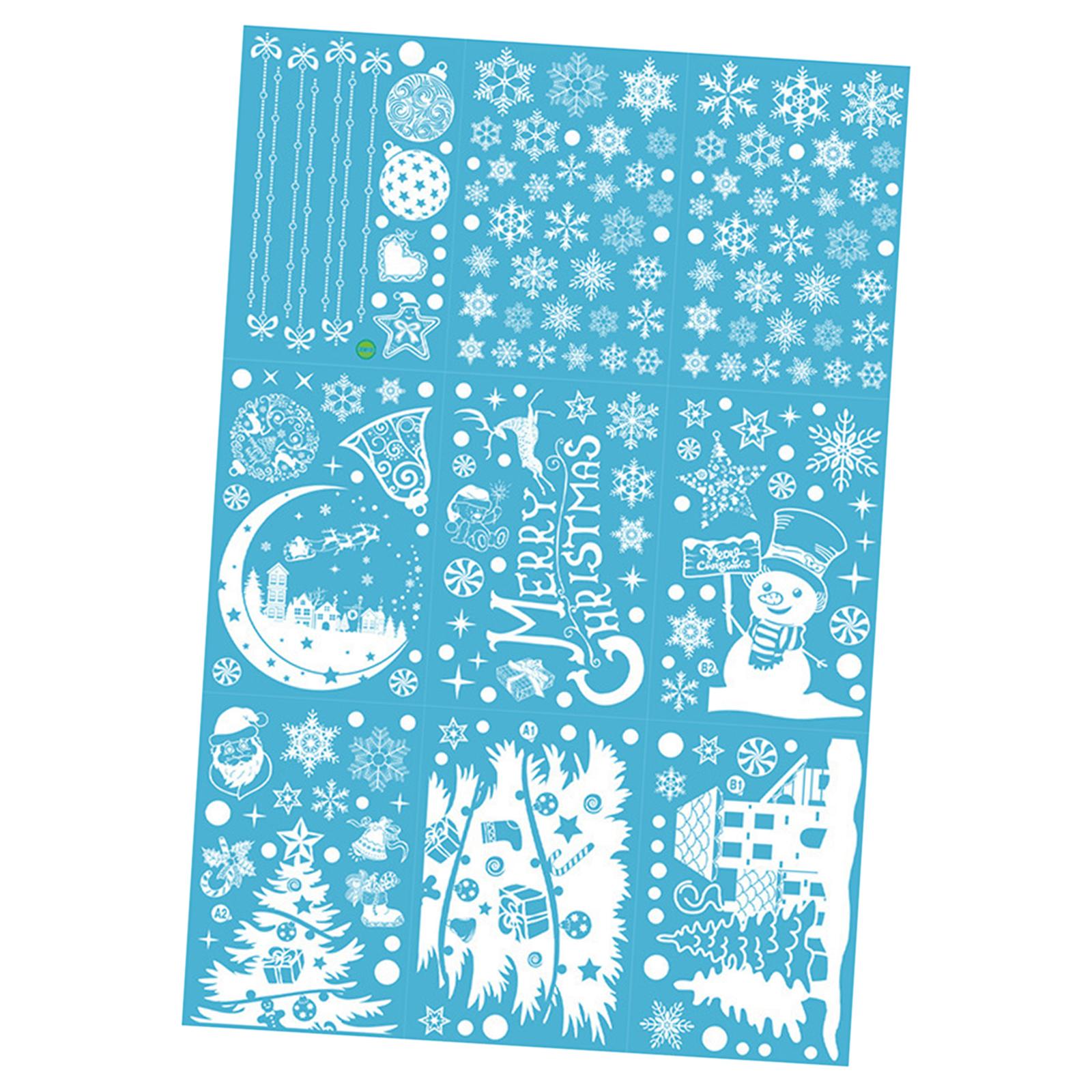 Christmas Decoration Window St - Snowflake Window Decal incelemesi ve fiyatı