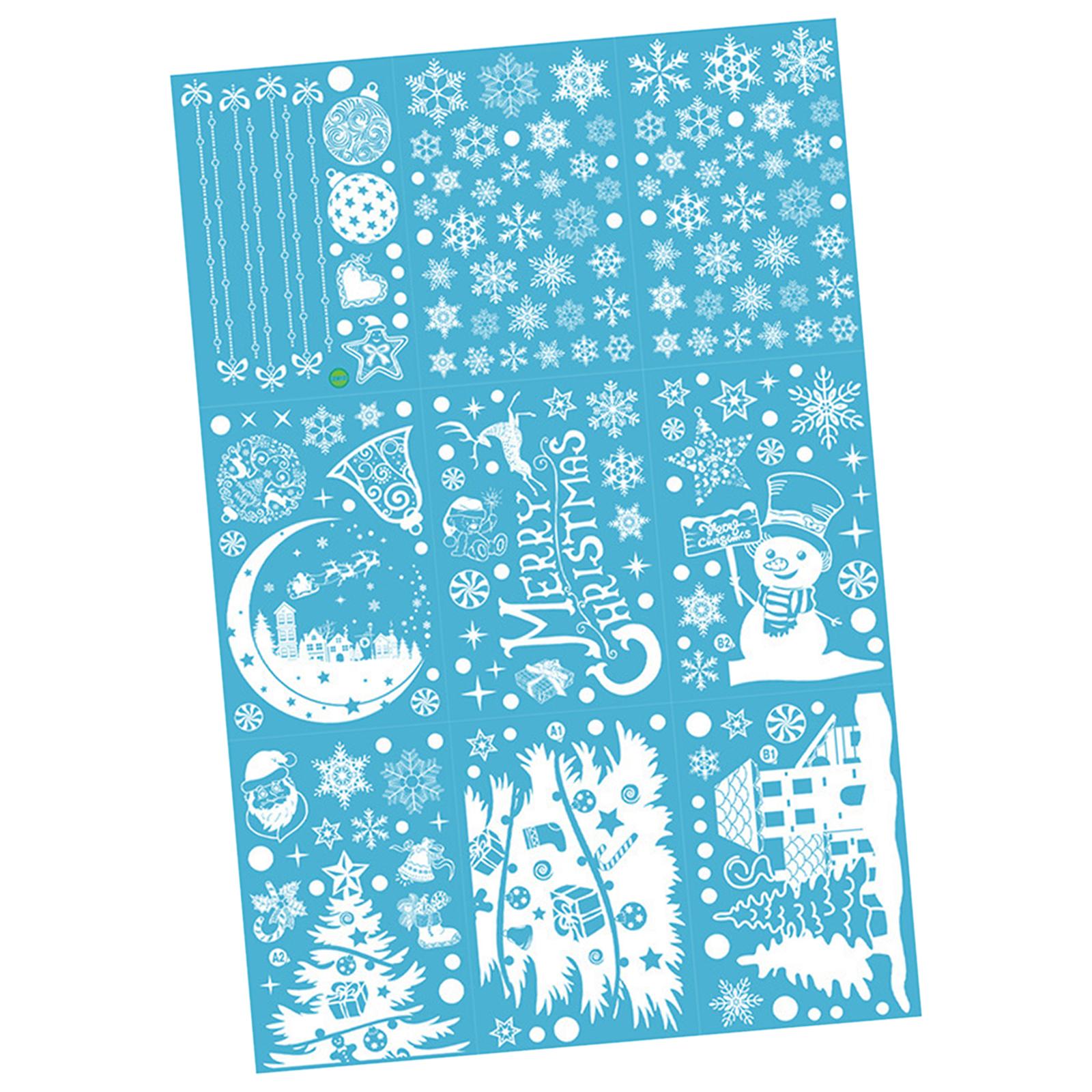 Christmas Decoration Window St - Snowflake Window Decal incelemesi ve fiyatı