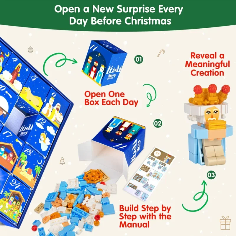 DIY Christmas Advent Calendar  - Advent Calendar Gift incelemesi ve fiyatı