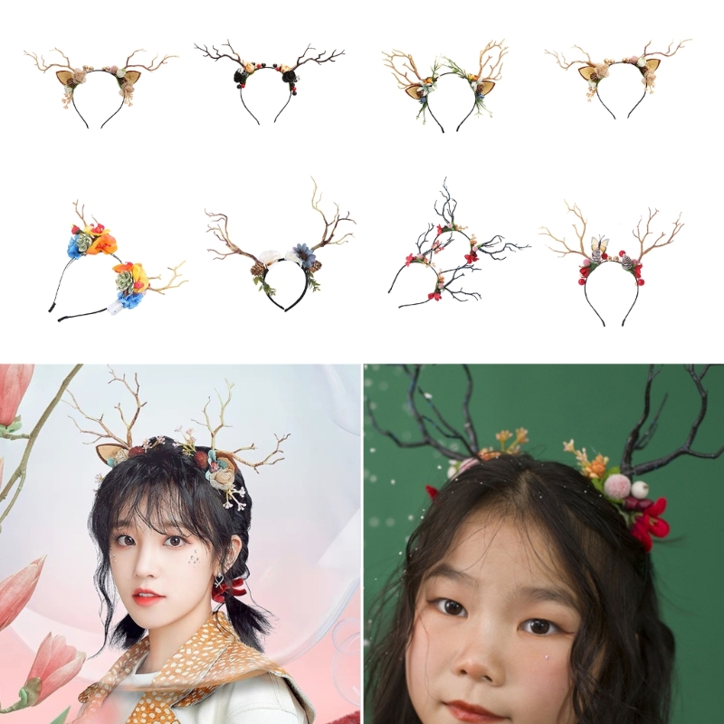 Branch Reindeer Antler Hair Ho - Reindeer Antlers Headband incelemesi ve fiyatı