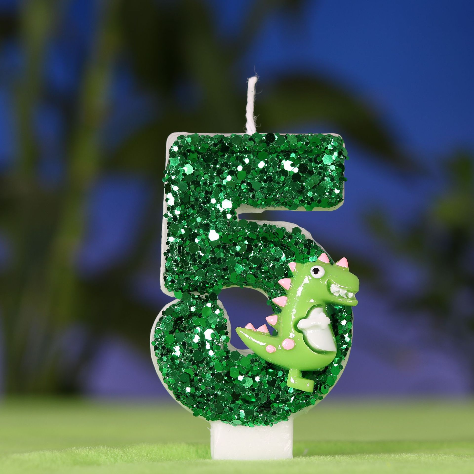 Cartoon Dinosaur Digital Birth - Holiday Candle Set incelemesi ve fiyatı