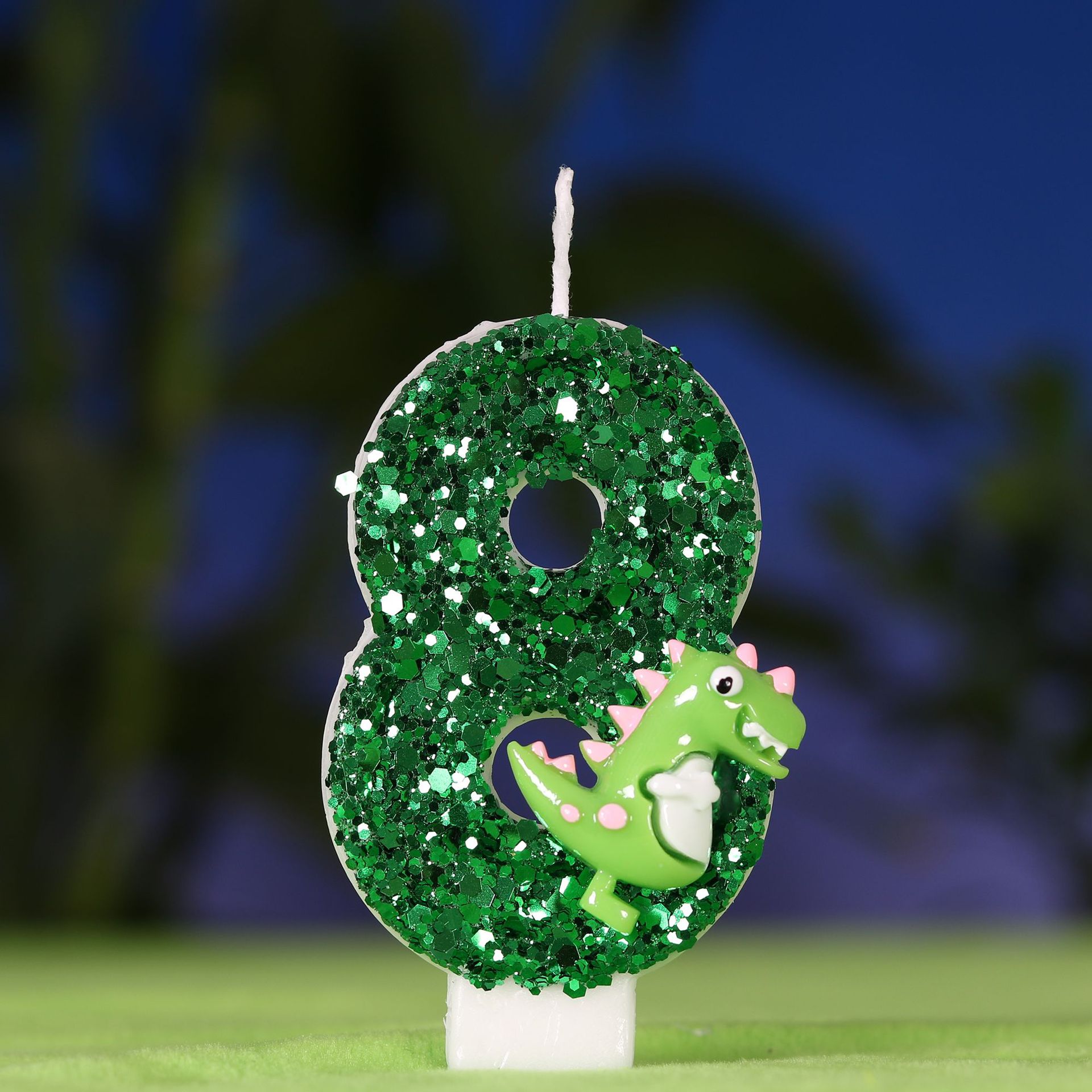 Cartoon Dinosaur Digital Birth - Holiday Candle Set incelemesi ve fiyatı