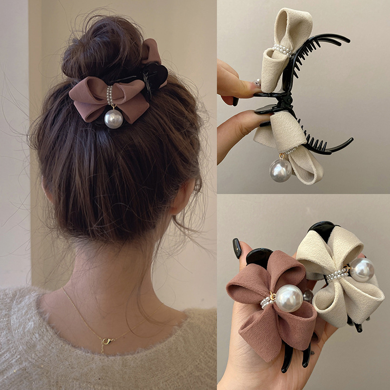 1PC Beautiful New Pearl Bow Ti - Ribbon Bow Gift incelemesi ve fiyatı