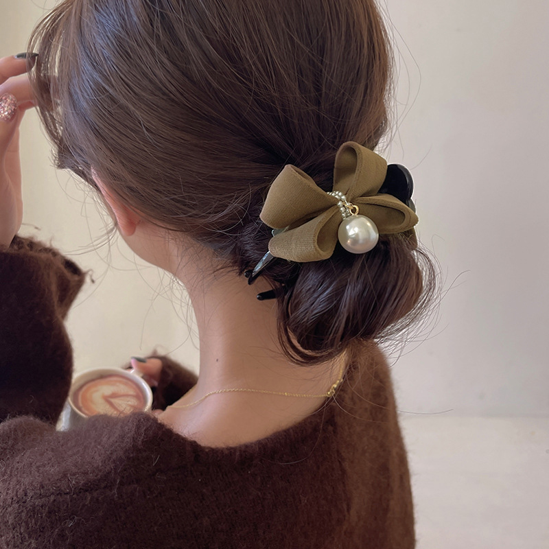 1PC Beautiful New Pearl Bow Ti - Ribbon Bow Gift incelemesi ve fiyatı