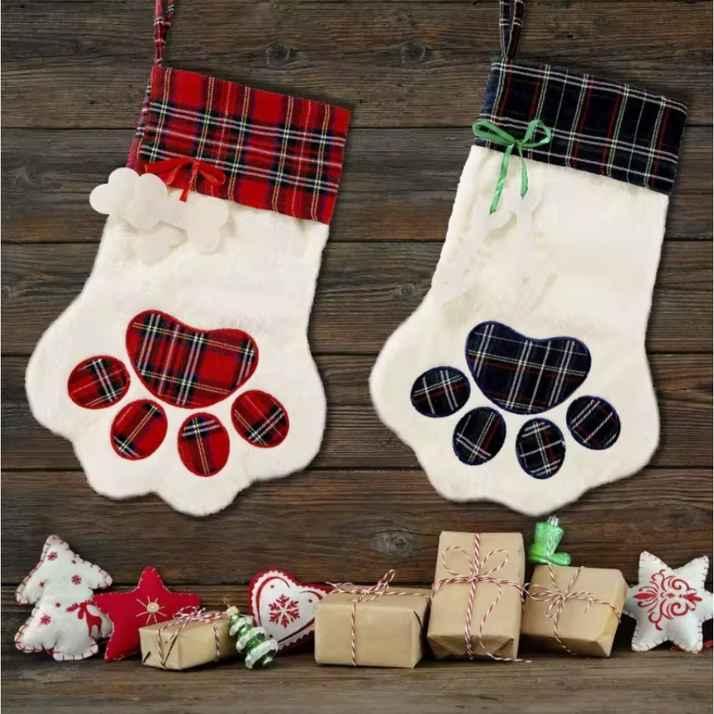 Christmas Socks New Year Decor - Christmas Stocking Hanging incelemesi ve fiyatı